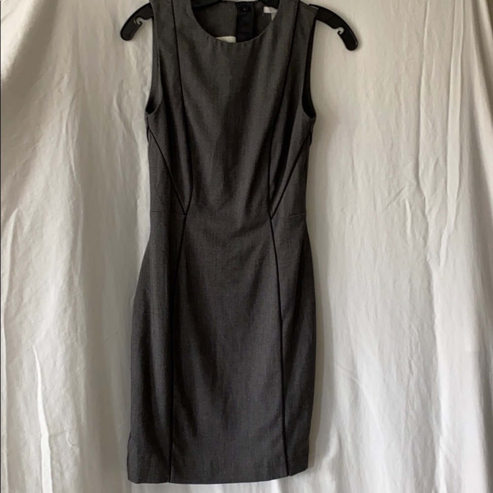 Women’s Grey and Black Dress